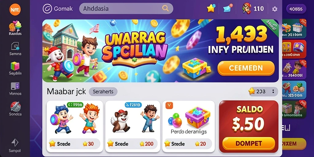 raja132 - Karakter unik dengan kemampuan spesial.