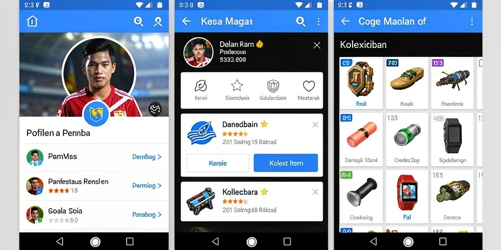 rpyyy - Menu utama dengan navigasi yang mudah dan intuitif.